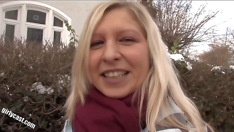 Cuckold casting with a black guy and a white chick