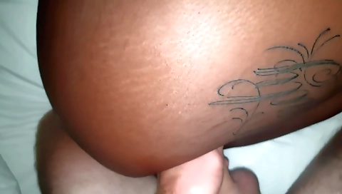 Big ass ebony chick loves to get fucked by a black dick