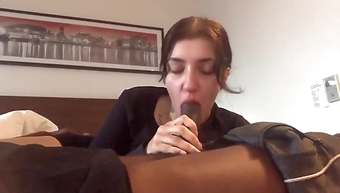 Hot amateur blonde fucked deepthroating and got a cumshot