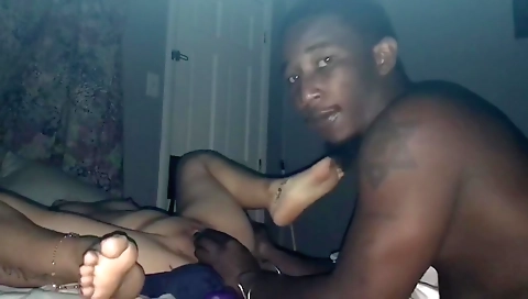 Amateur blonde gets her pussy fucked by her boyfriend