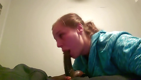 I'm having a deepthroated conversation with my partner