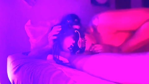 Busty black woman and her BBW get fucked deep in a gangbang