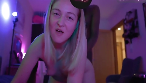 Cuckold Husband Watches Young Blonde Wife With A Bbc