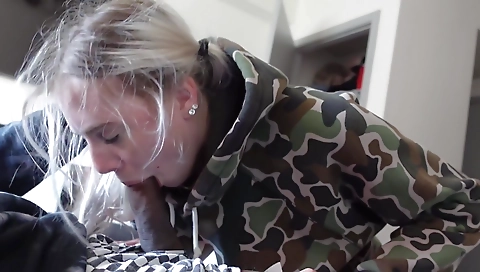 Busty blonde step sister with big tits gets fucked