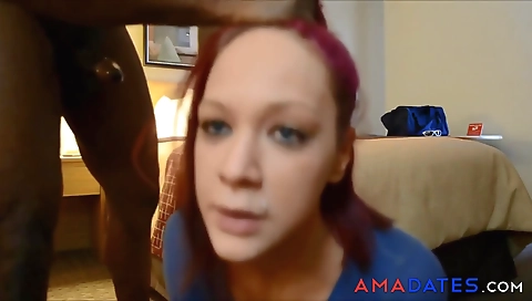 This ebony milf is on top of her black dude in a big cock